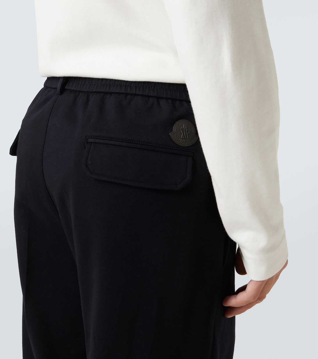 Pantalones slim en mezcla de algodón | Moncler