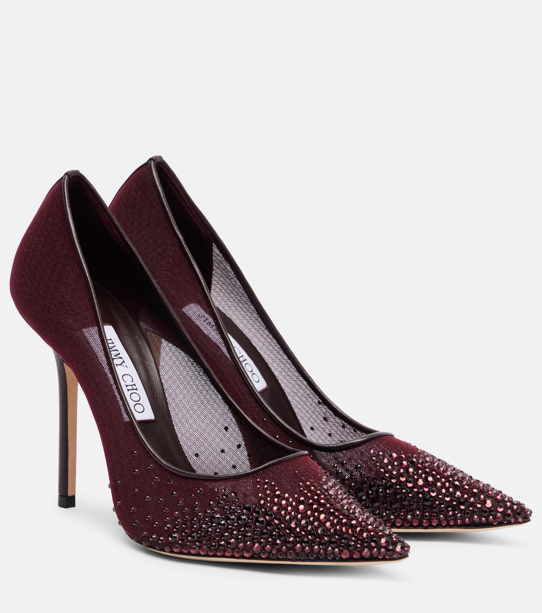 Love 100 크리스털 임벨리시드 펌프스 | Jimmy Choo