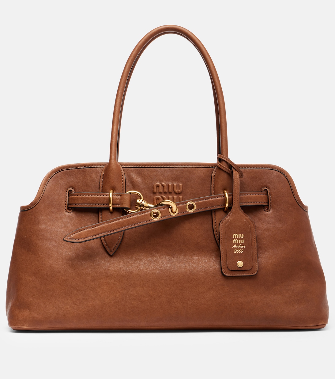 Schultertasche Aventure aus Leder | Miu Miu