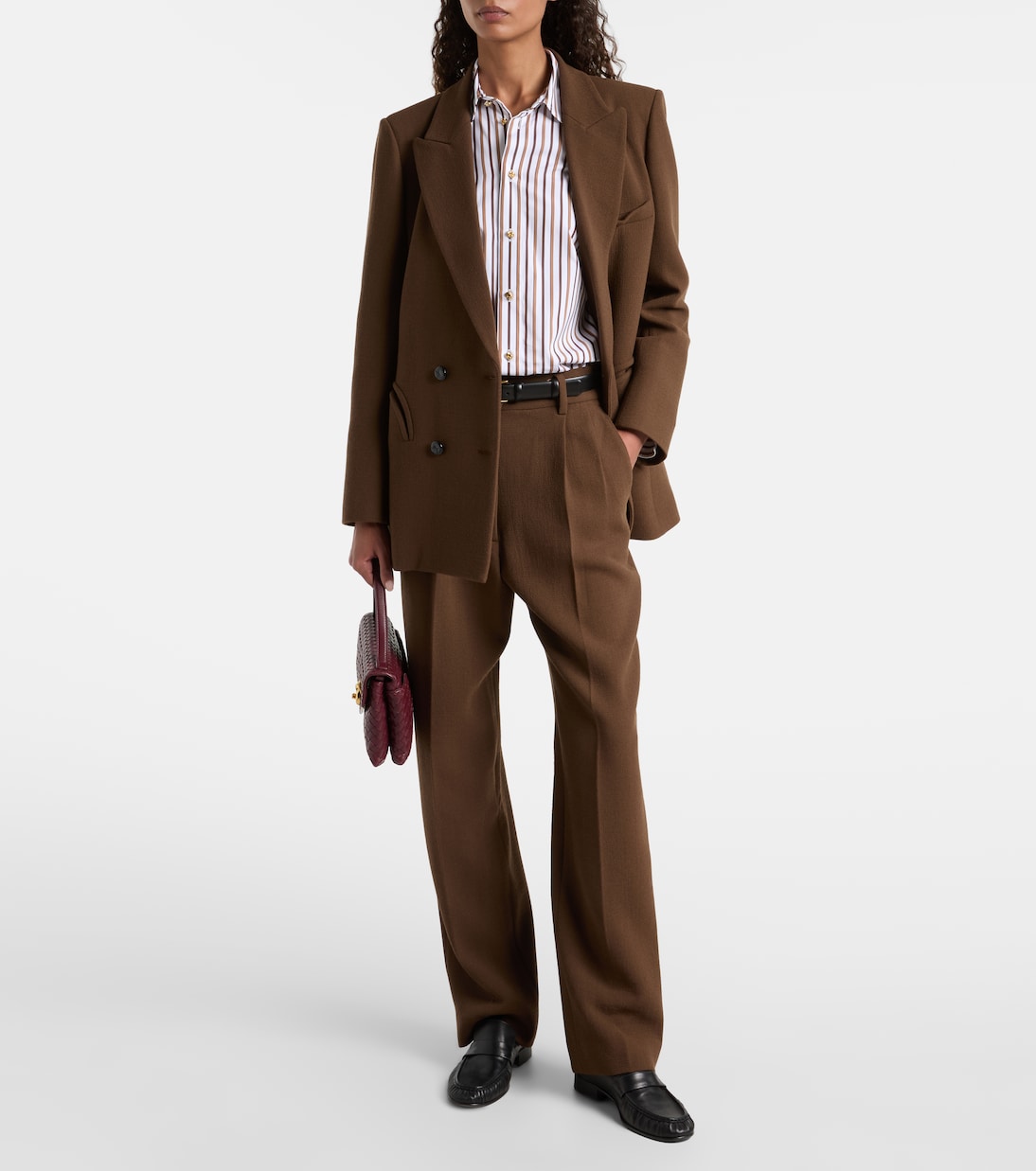 Everynight double-breasted virgin wool blazer | Blazé Milano