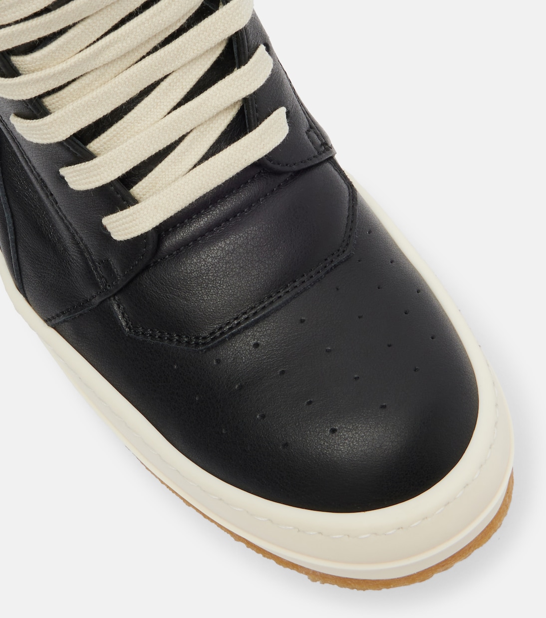 Geobasket leather sneakers | Rick Owens