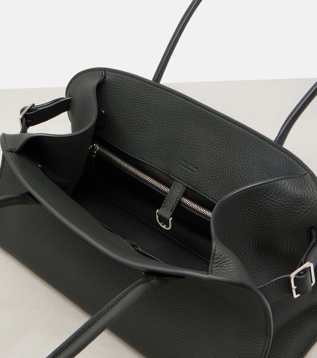 Margaux Medium leather tote bag | The Row