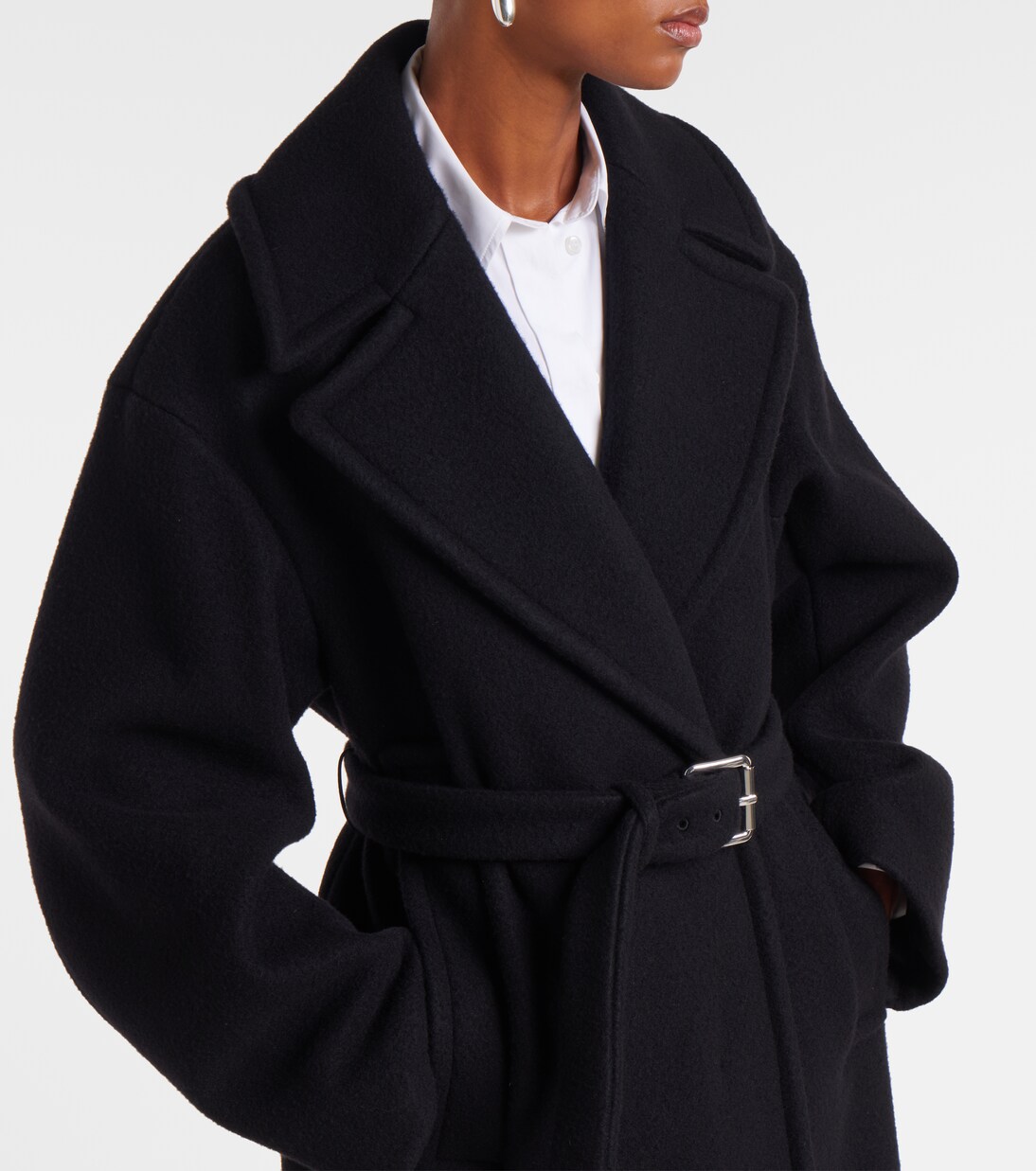Zebra virgin wool wrap coat  | Sportmax