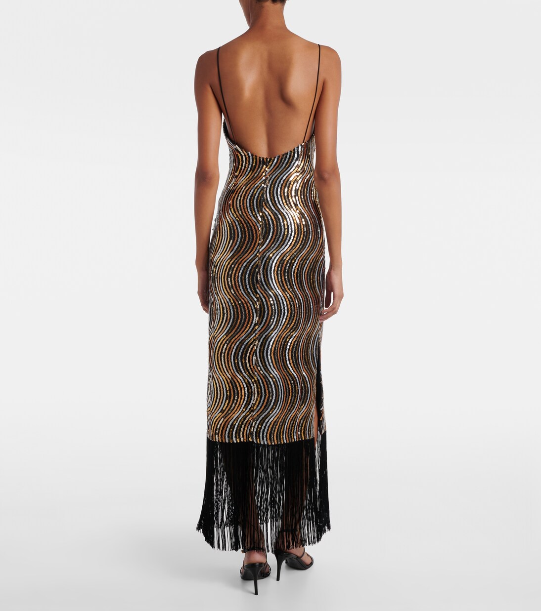 Midikleid Hemingway Disco mit Pailletten | Taller Marmo