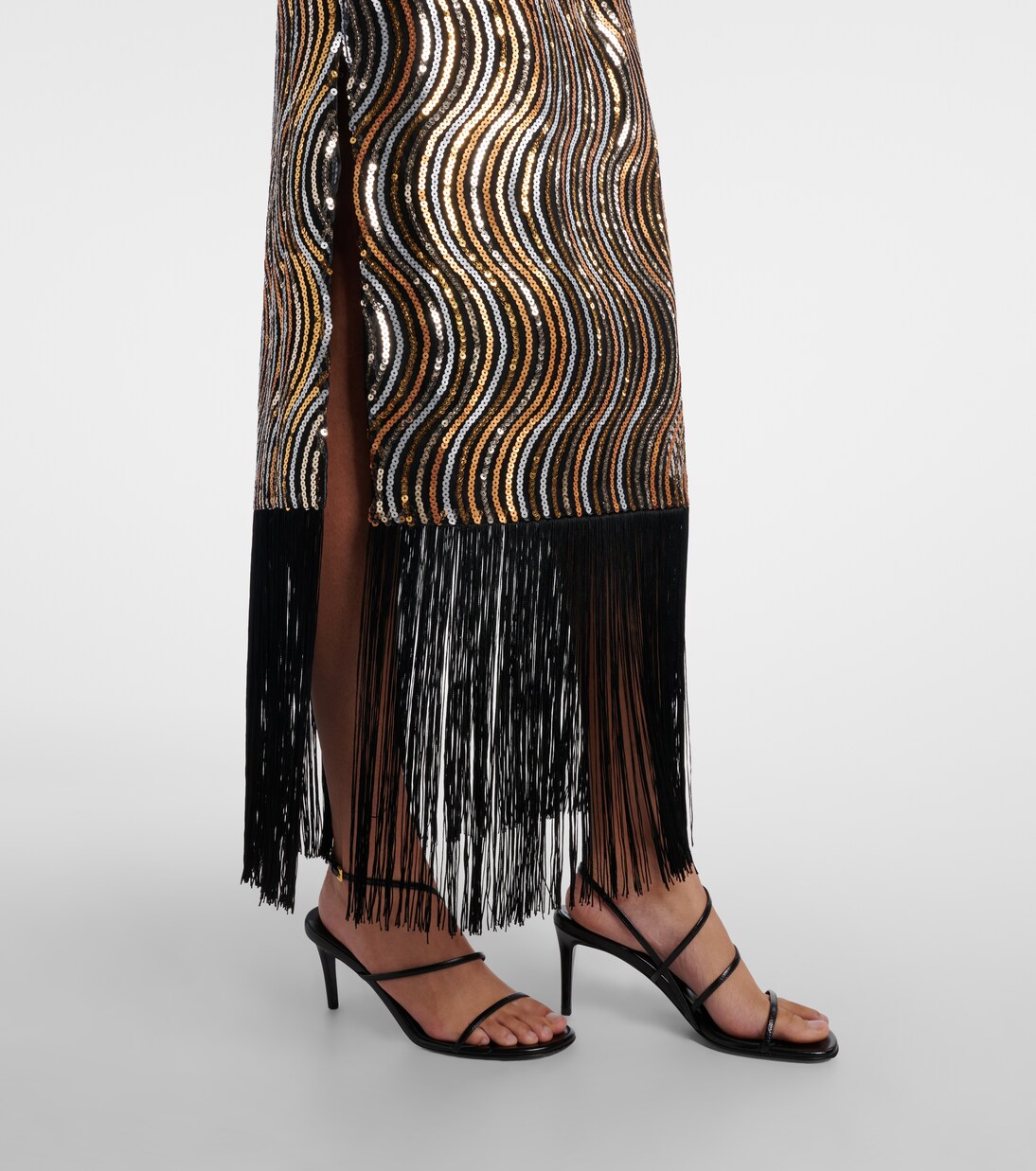 Midikleid Hemingway Disco mit Pailletten | Taller Marmo