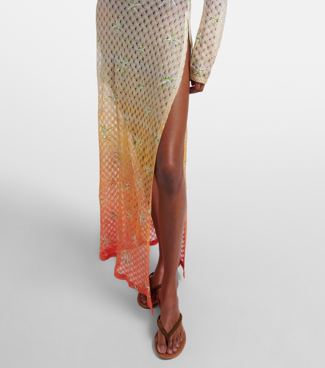 Kaftan aus Lamé | Missoni