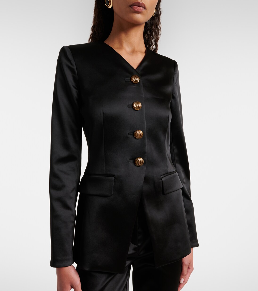Blazer Cynthia en satin | Veronica Beard