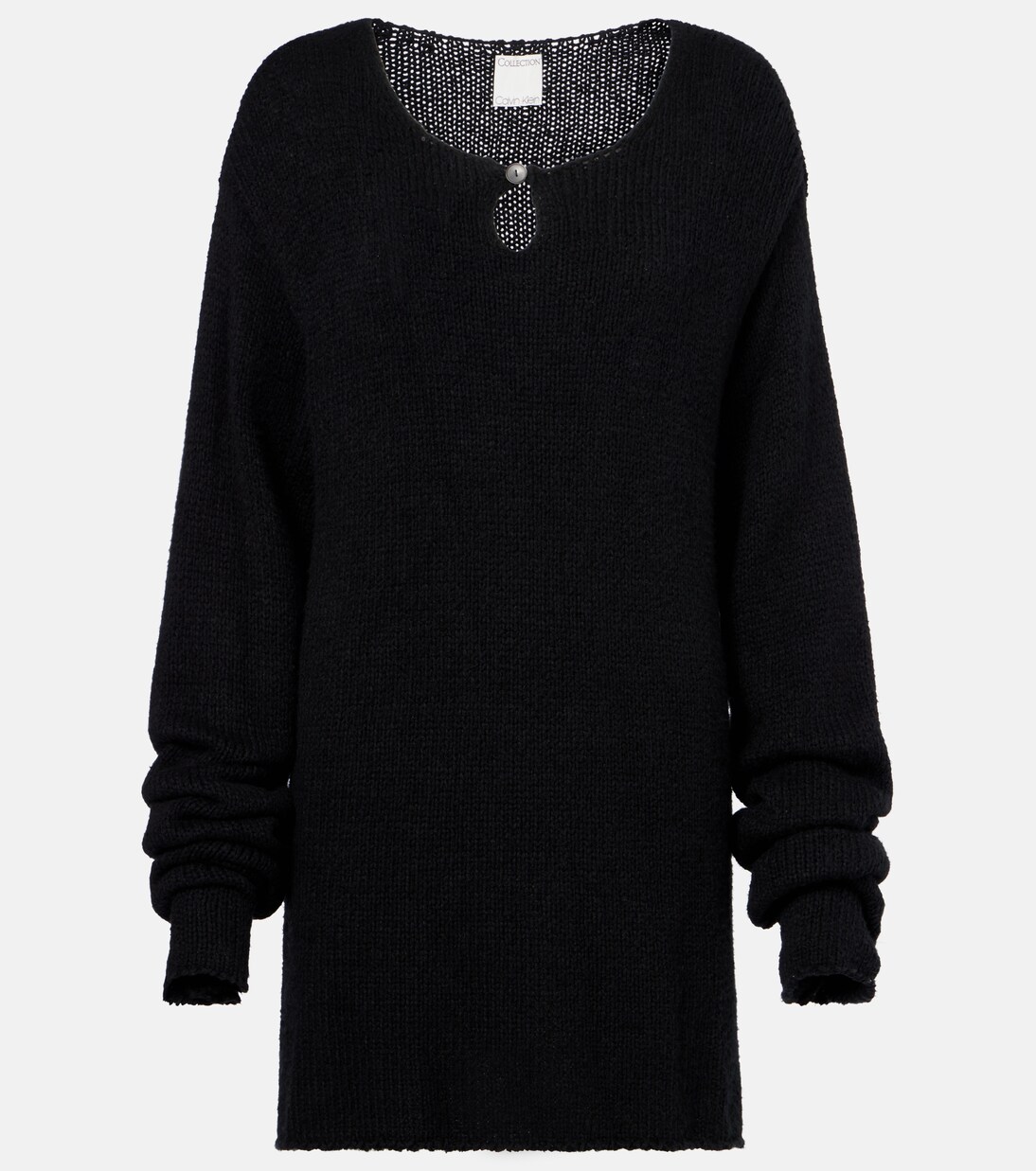Cotton, silk, and cashmere sweater | Calvin Klein
