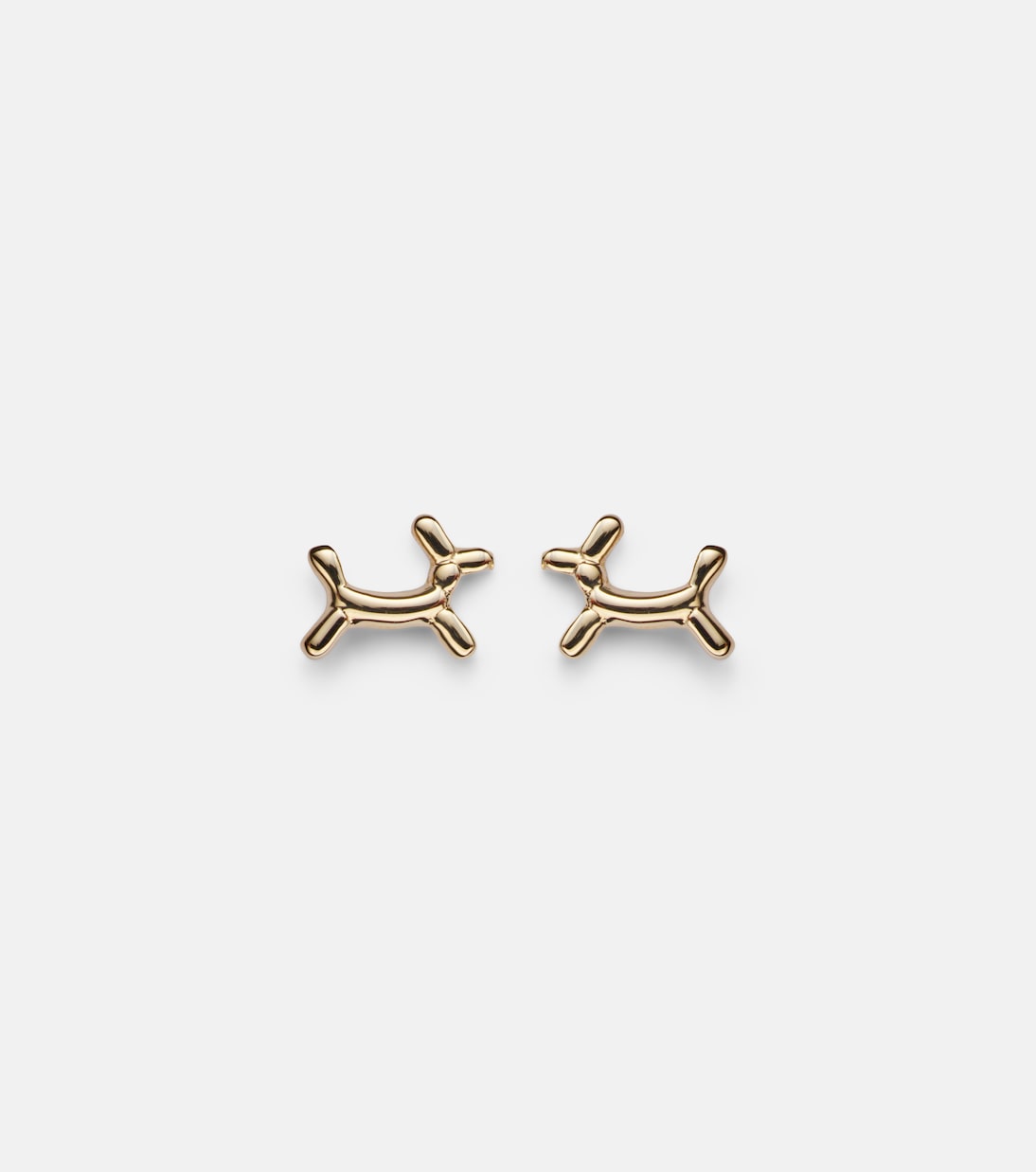 Balloon Dog 14kt gold earrings | Sydney Evan