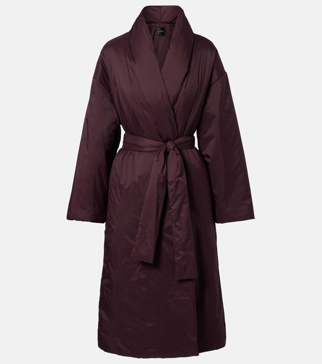 Bo belted taffeta puffer coat | Leset
