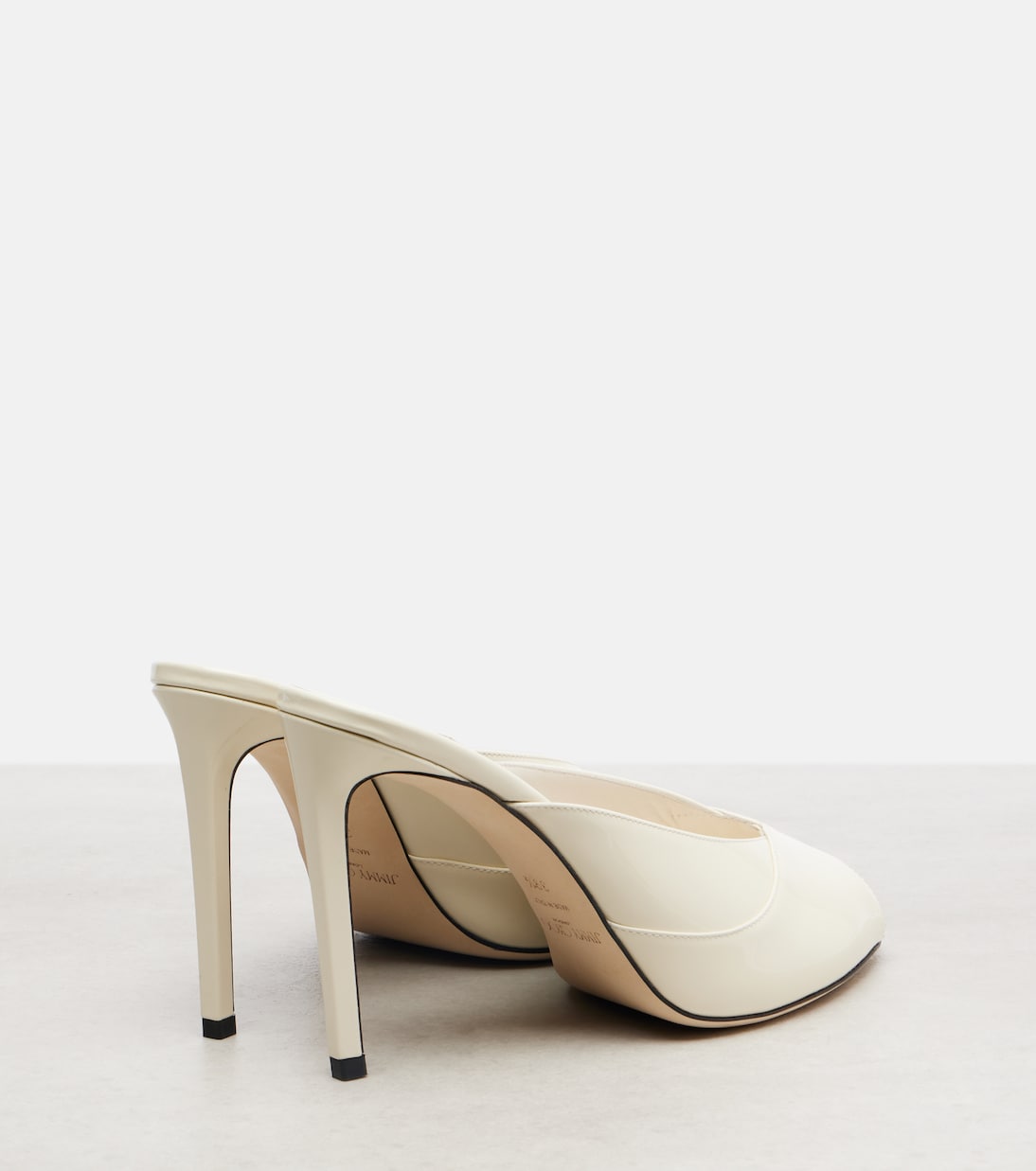 Brigitte 100 페이턴트 레더 뮬 | Jimmy Choo