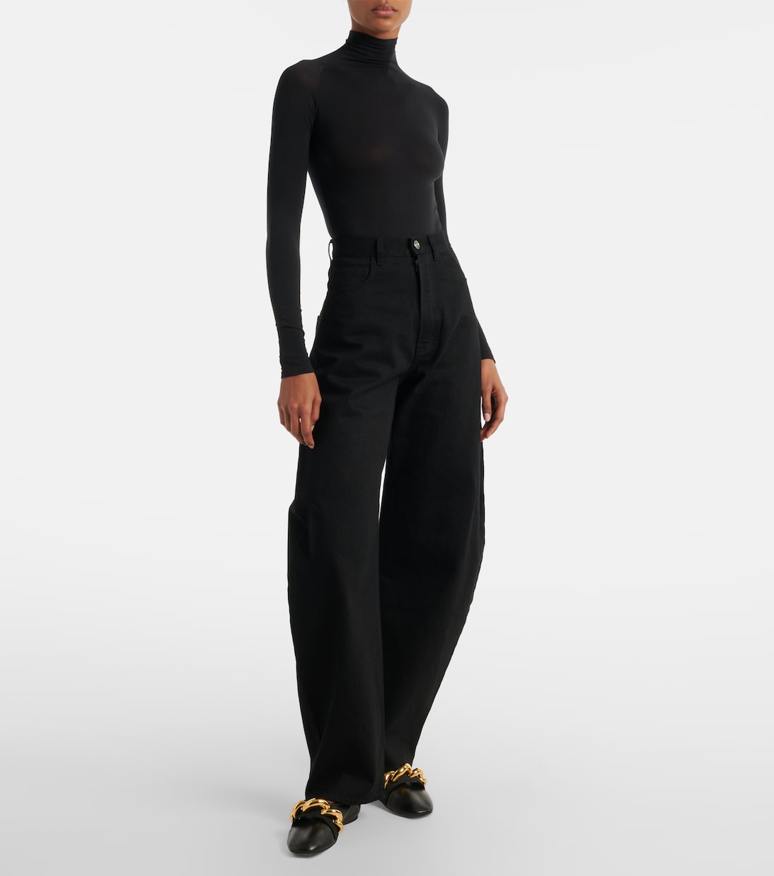 Bailarinas Jewel de piel adornadas | Alaïa