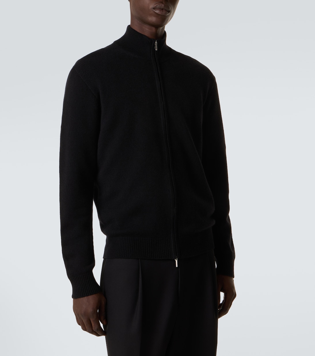 Halle ribbed-knit cashmere jacket | Saman Amel