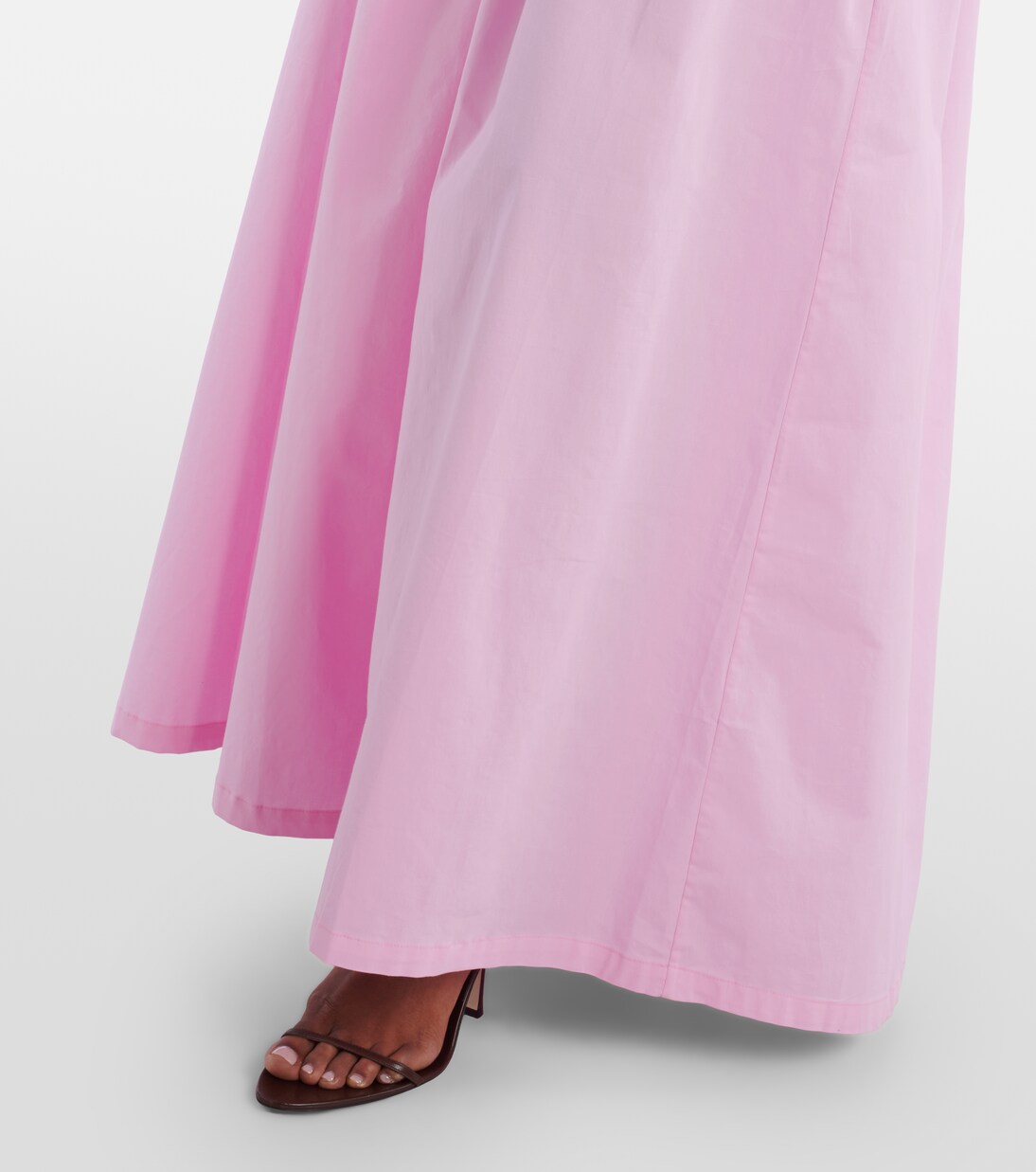 Open-back cotton maxi dress | Adriana Degreas