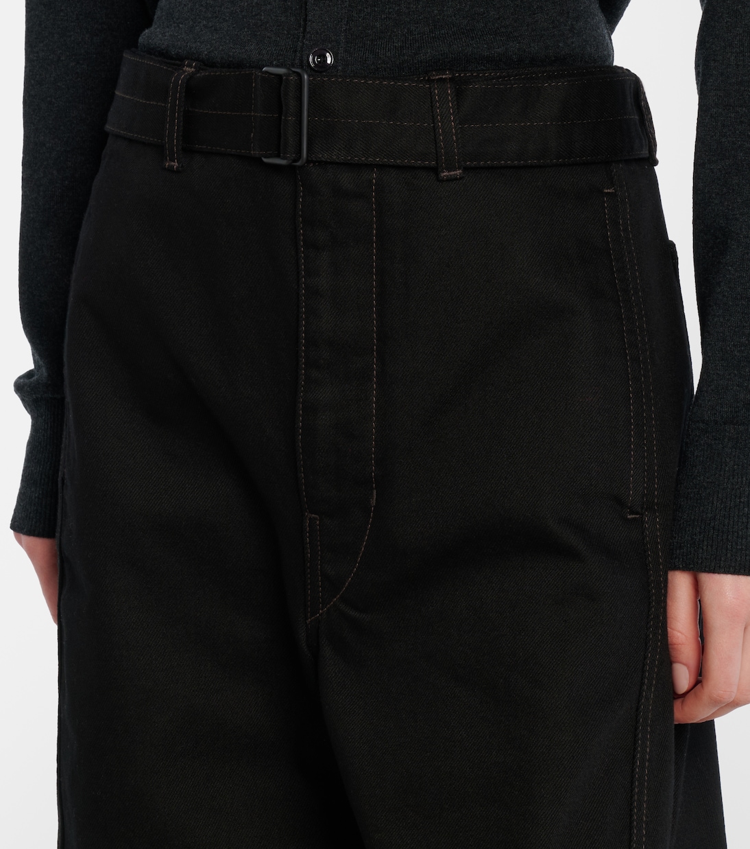 Twisted barrel-leg jeans | Lemaire