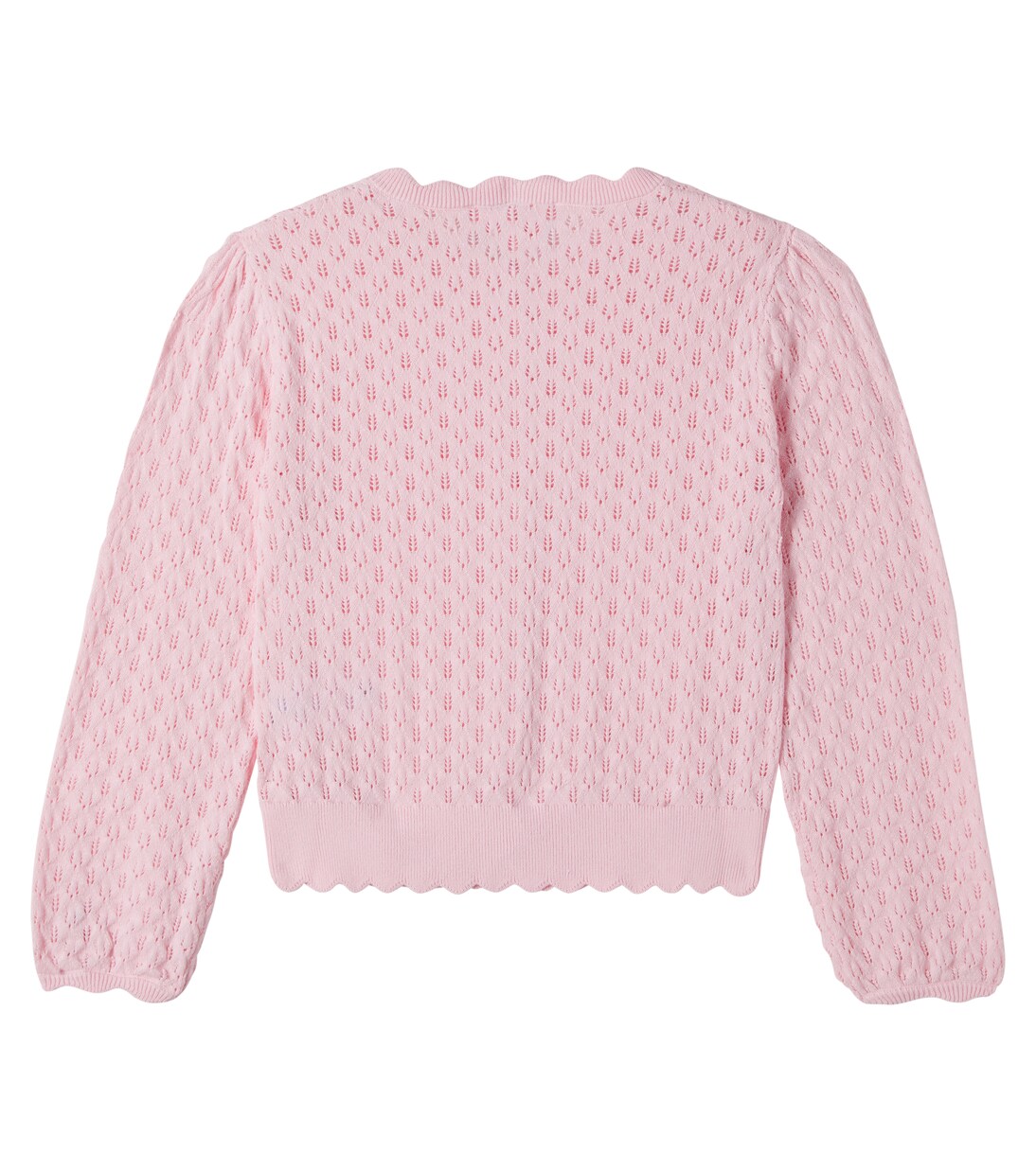 Pointelle cotton cardigan  | Tartine et Chocolat