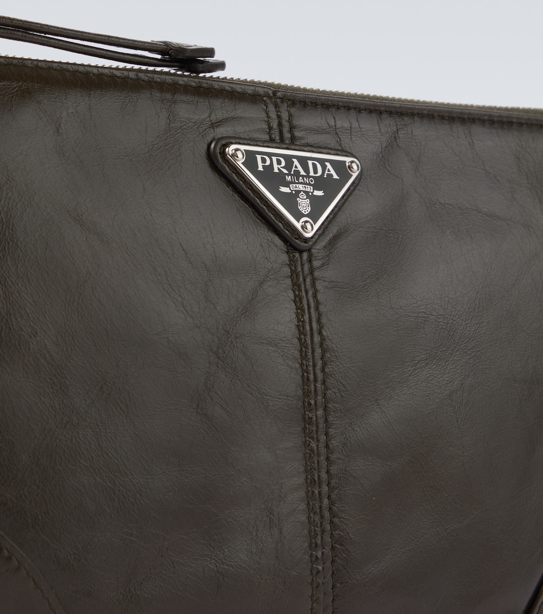 Pouch de piel | Prada