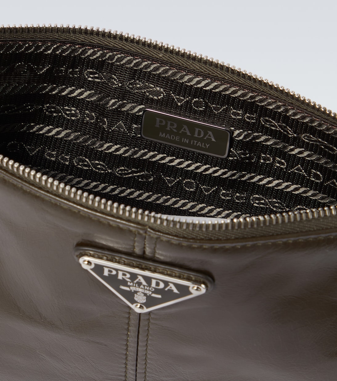 Pouch de piel | Prada