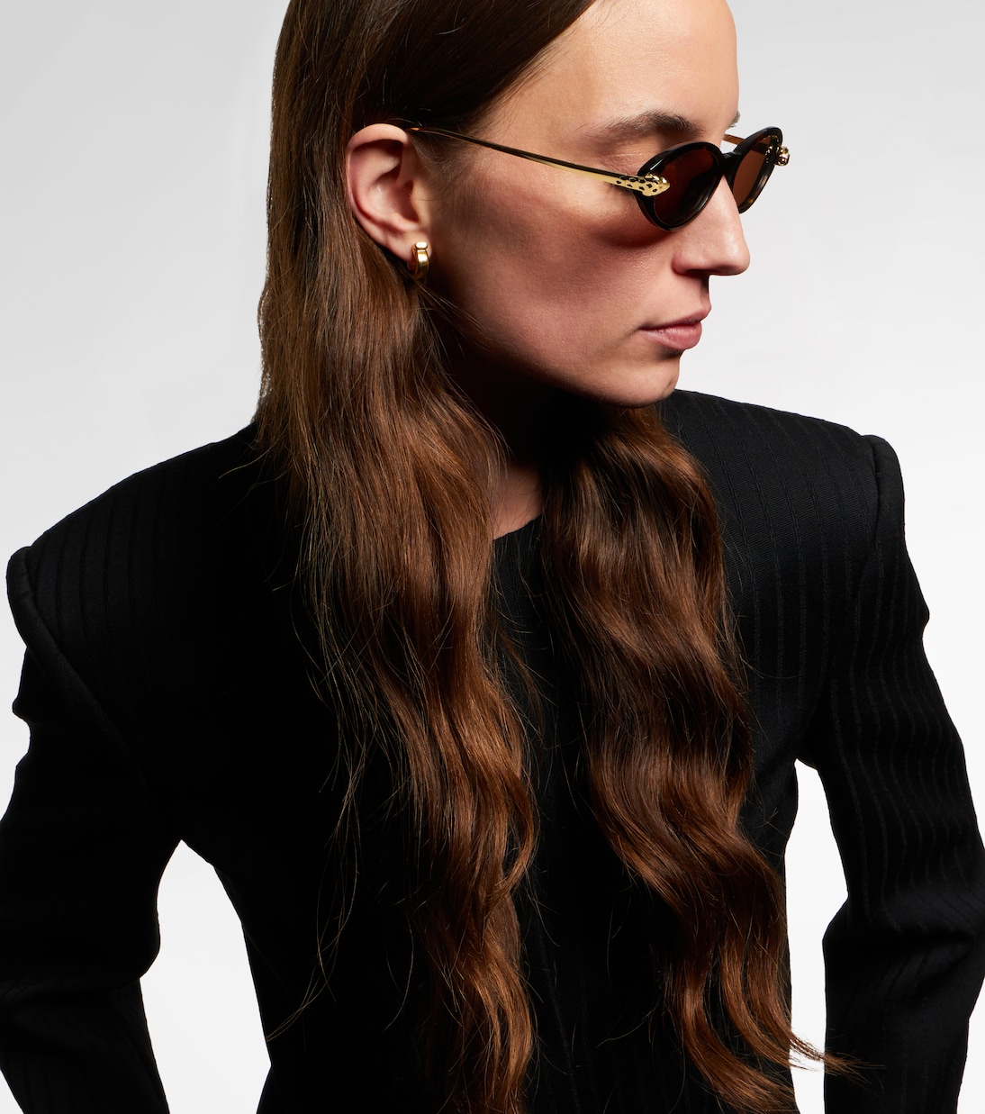 Panthère De Cartier oval sunglasses | Cartier Eyewear Collection