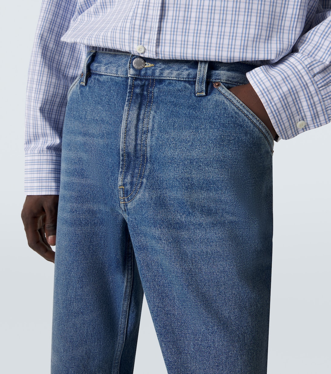 Faded slim jeans | Prada