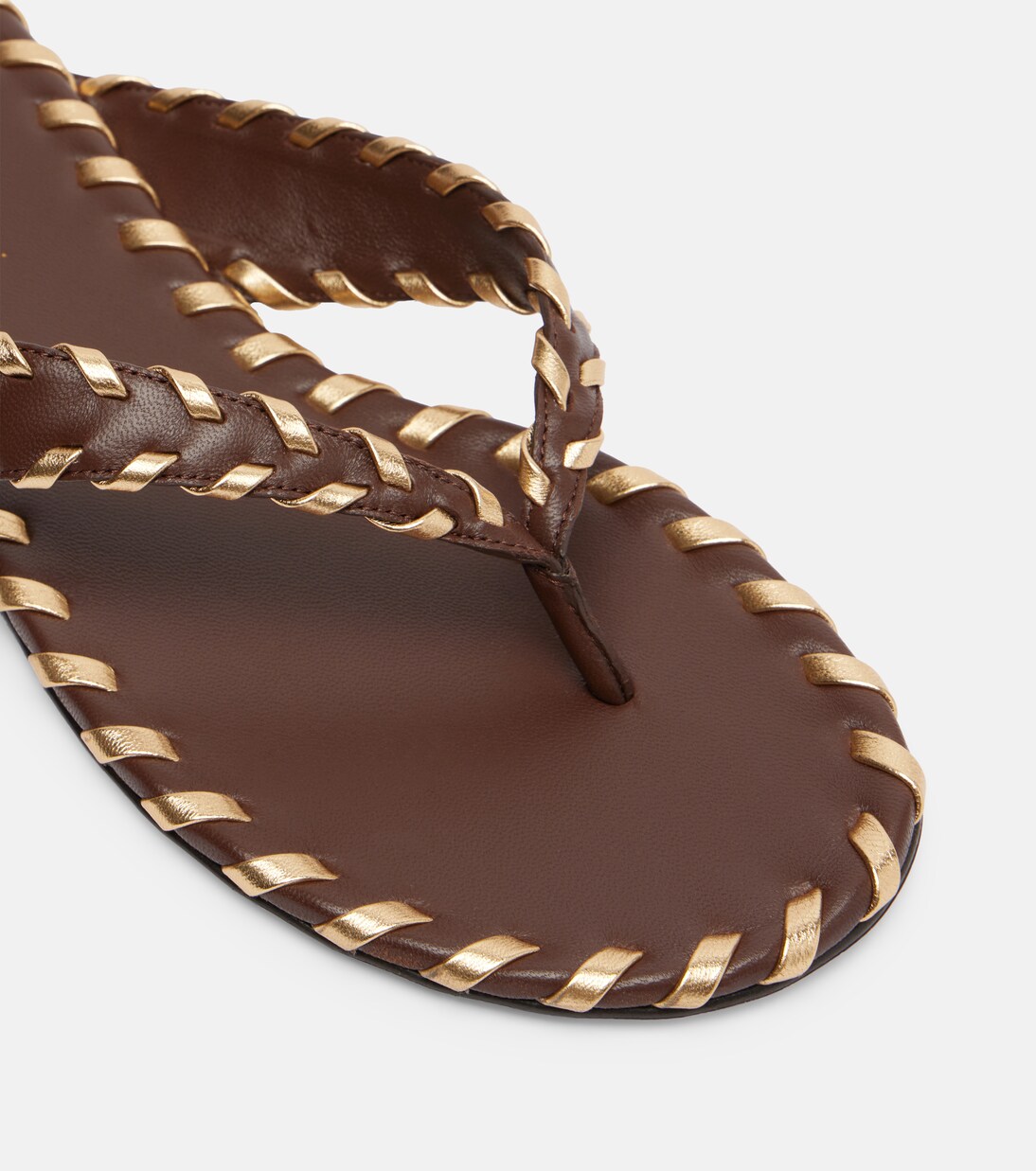 Leather thong sandals | Gianvito Rossi