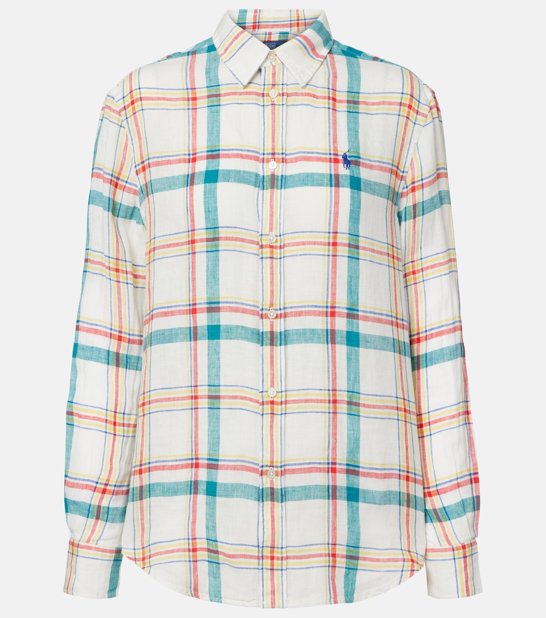 Plaid linen shirt | Polo Ralph Lauren
