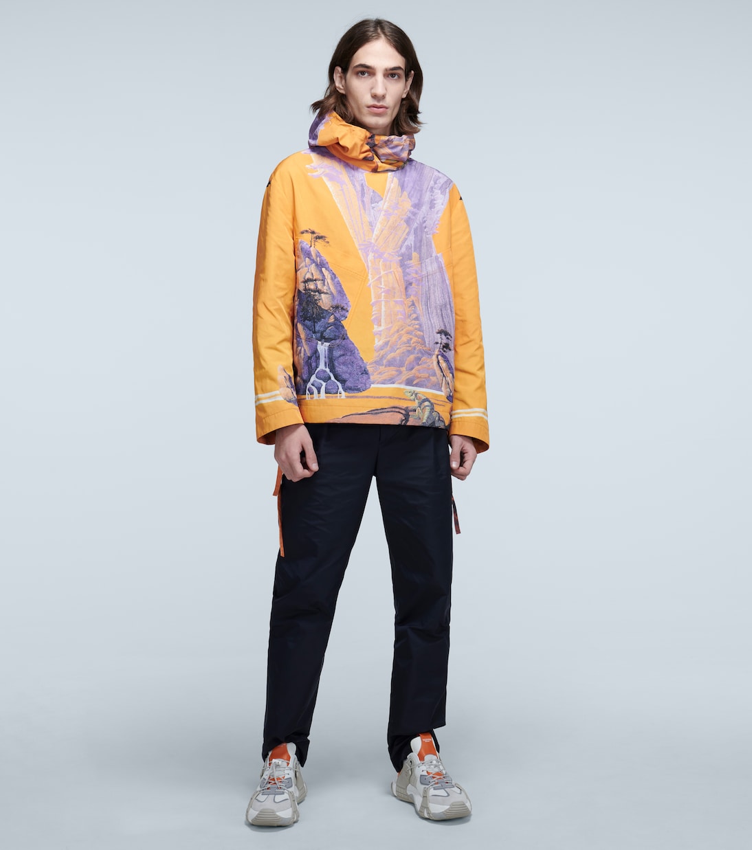 Veste en nylon à imprimé Yellow City | Valentino