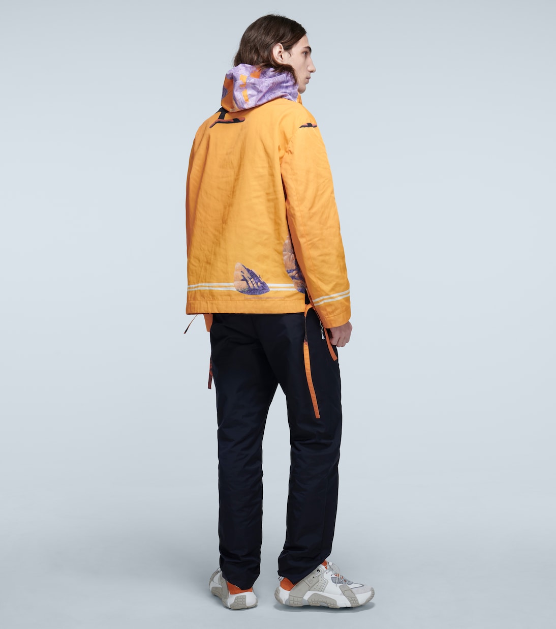 Veste en nylon à imprimé Yellow City | Valentino
