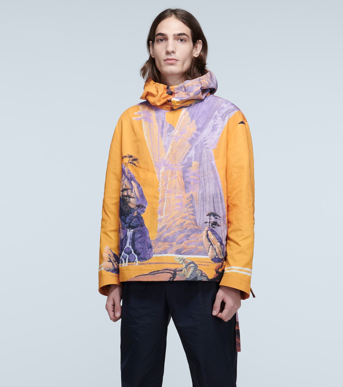 Veste en nylon à imprimé Yellow City | Valentino