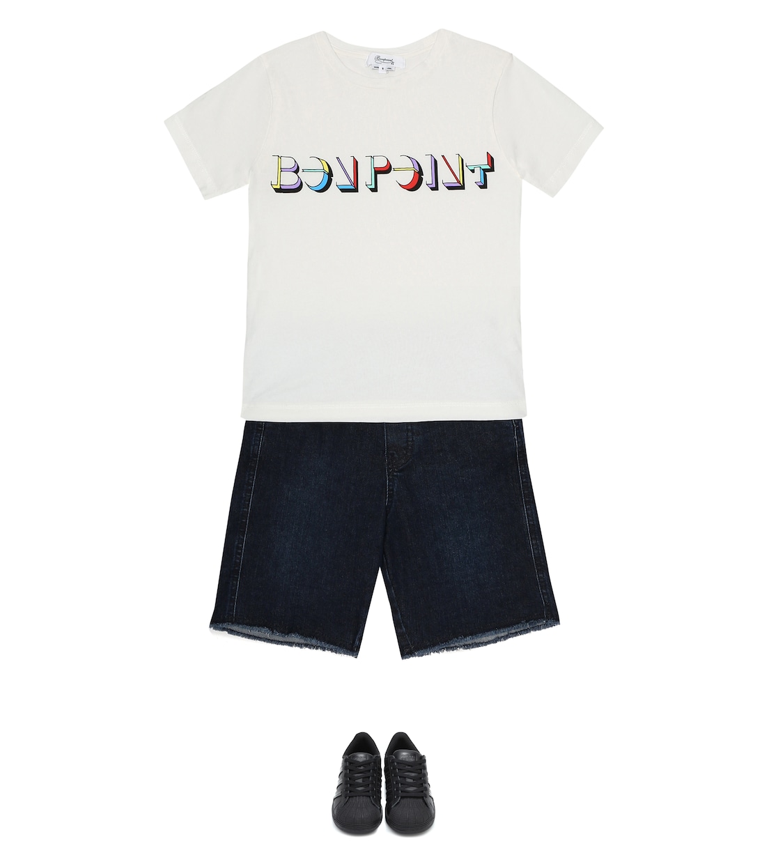 Camiseta de algodón con logo | Bonpoint
