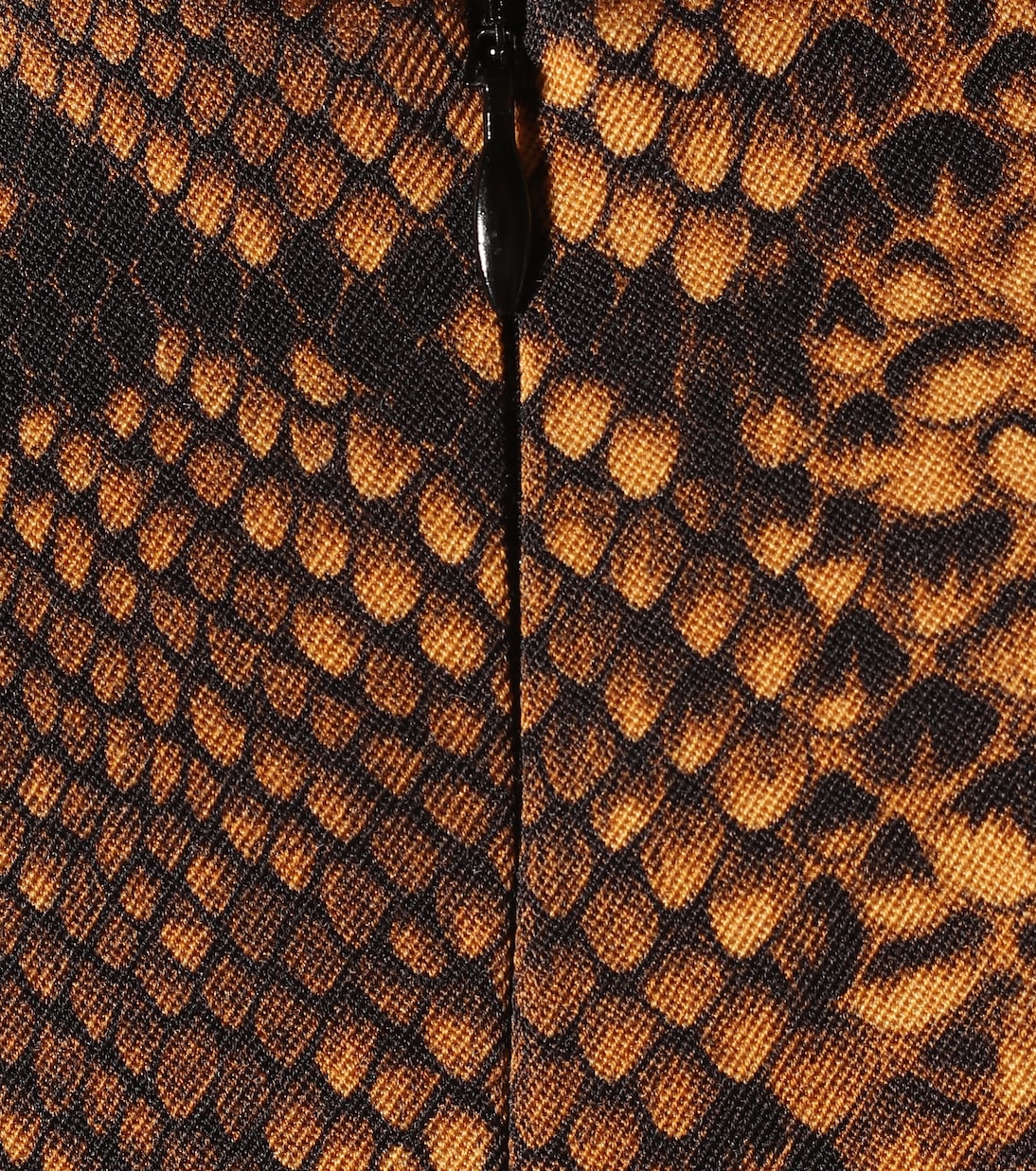 Snake-print wool midi dress | Dries Van Noten