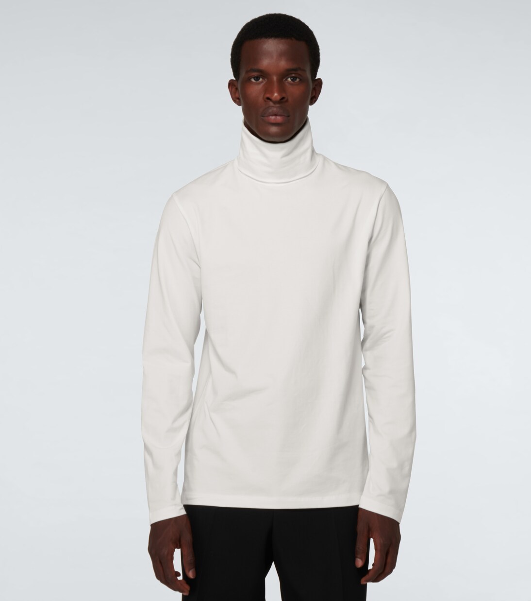 Pull à col roulé en coton | Jil Sander