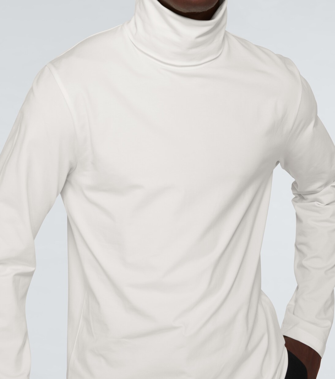 Pull à col roulé en coton | Jil Sander