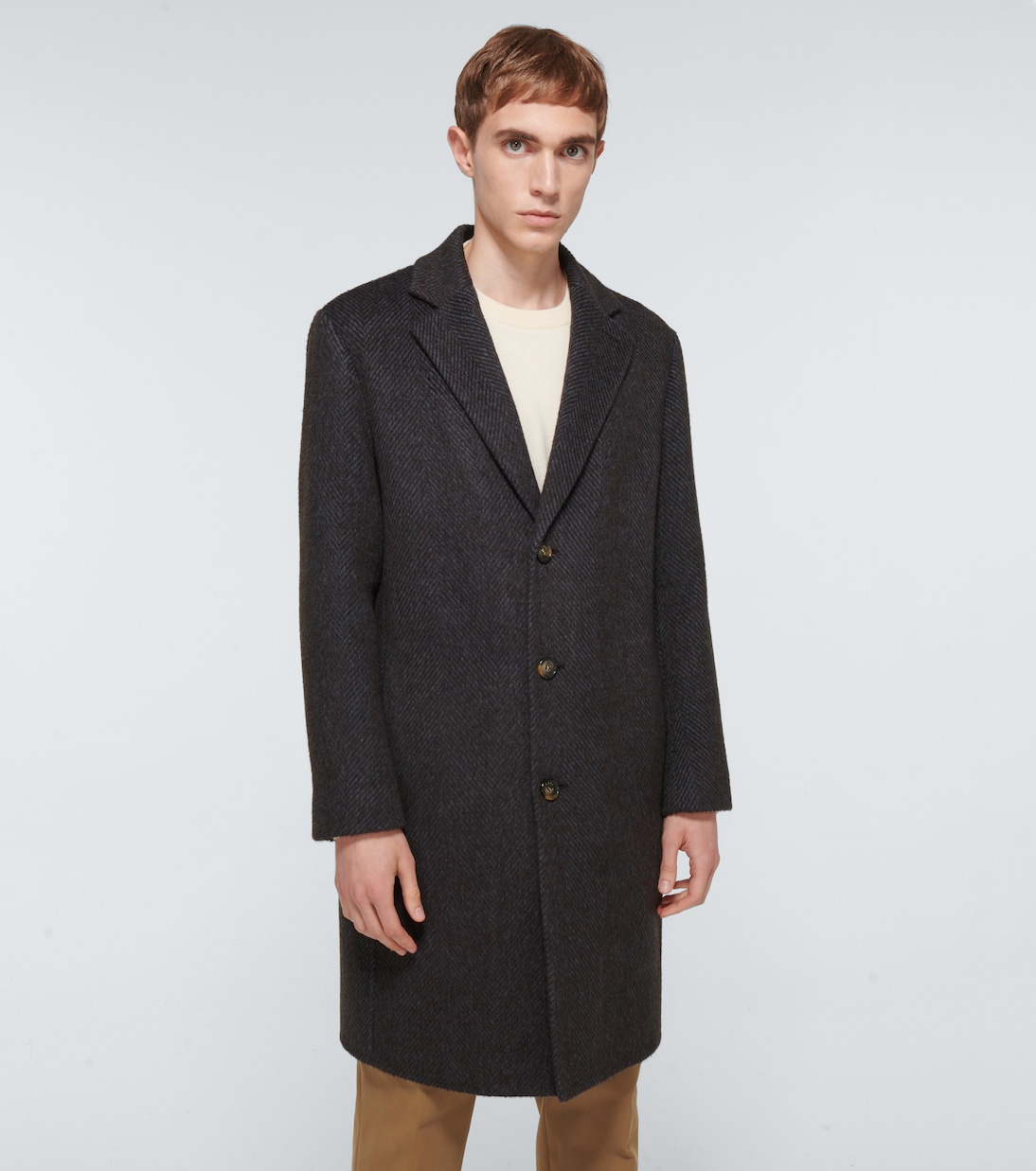 Findon wool-blend coat | Loro Piana