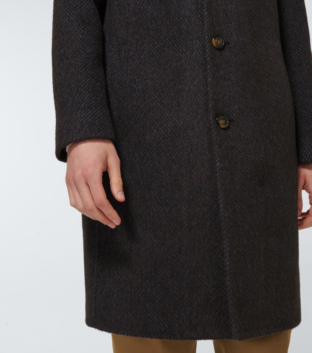 Findon wool-blend coat | Loro Piana