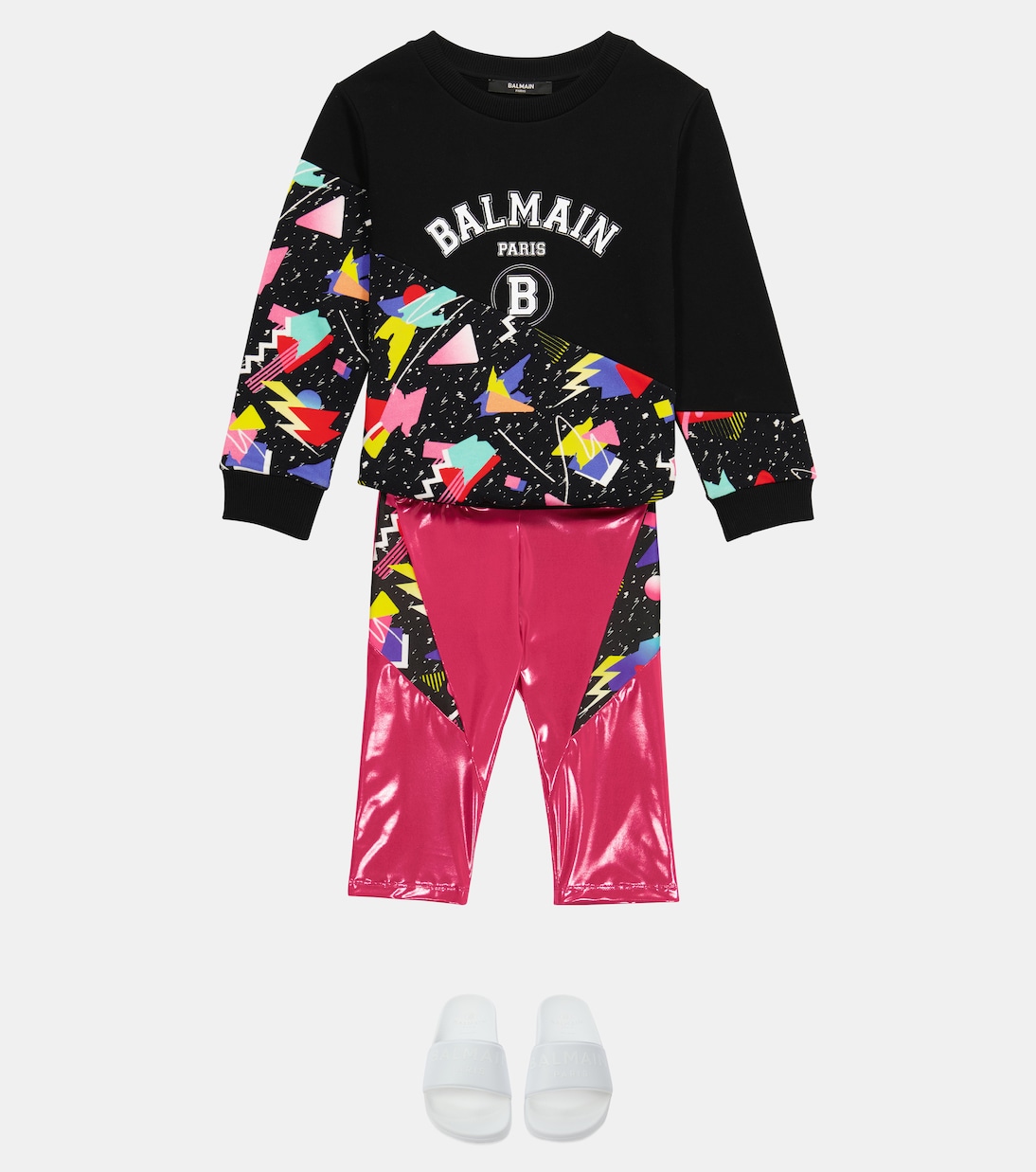 Printed leggings | Balmain Kids