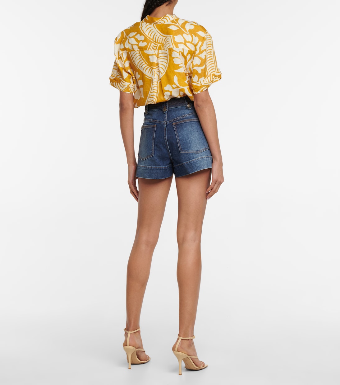 Shorts di jeans Theta | Ulla Johnson