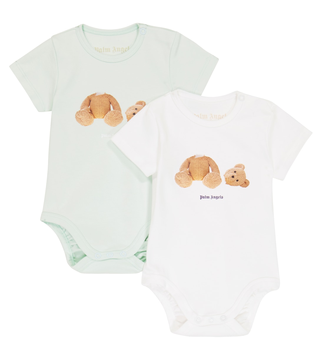 Baby - Set di 2 body in cotone | Palm Angels Kids