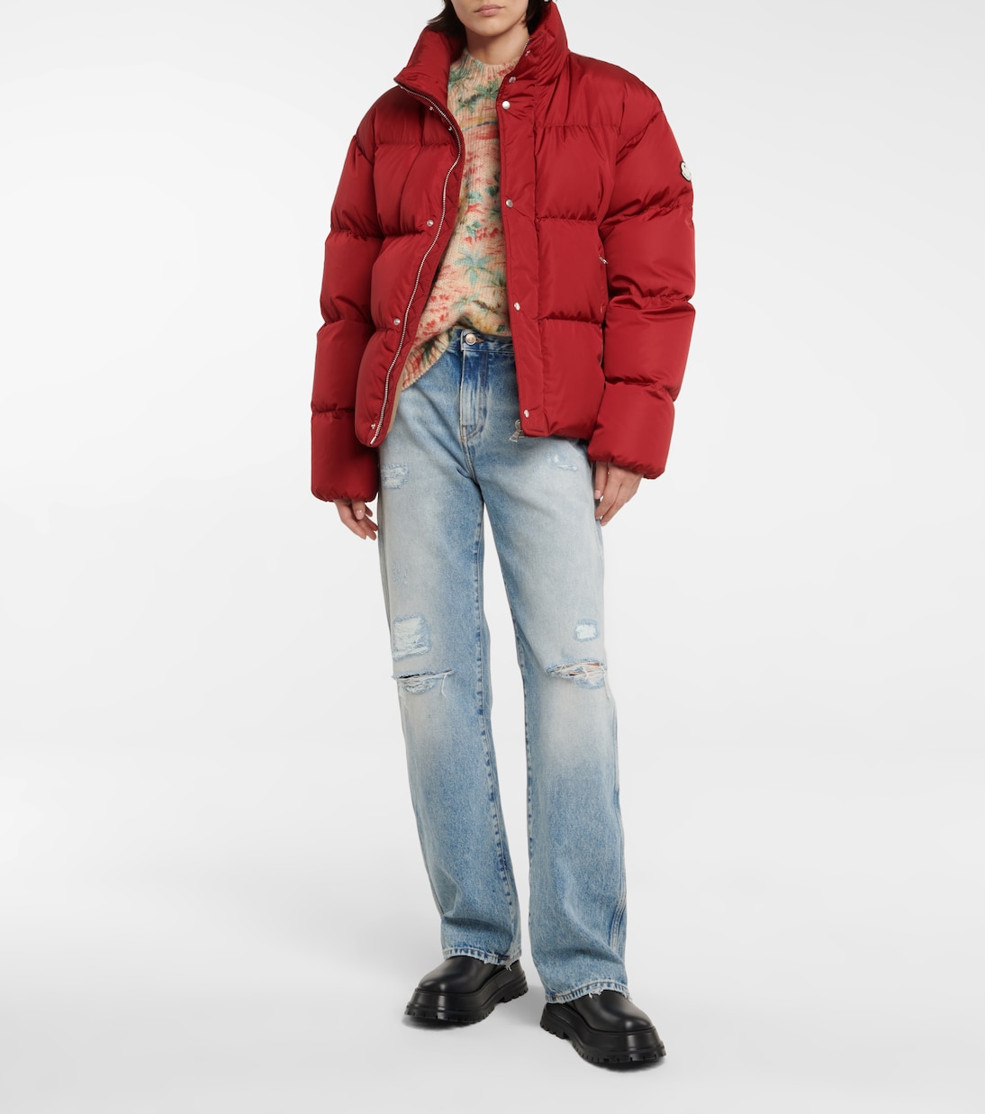 8 Moncler Palm Angels Panamint down jacket | Moncler Genius
