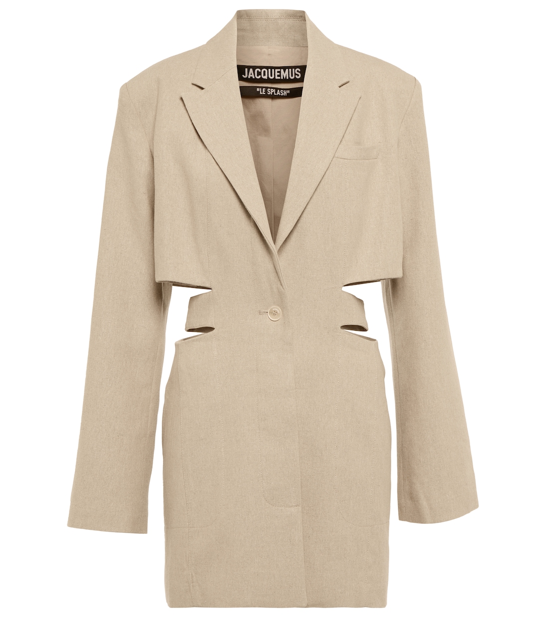 La Robe Bari linen blazer minidress | Jacquemus