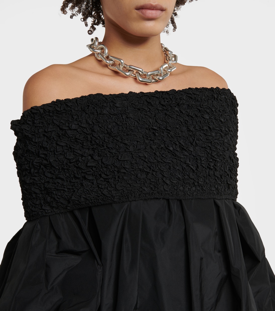 Off-shoulder midi dress | Dries Van Noten