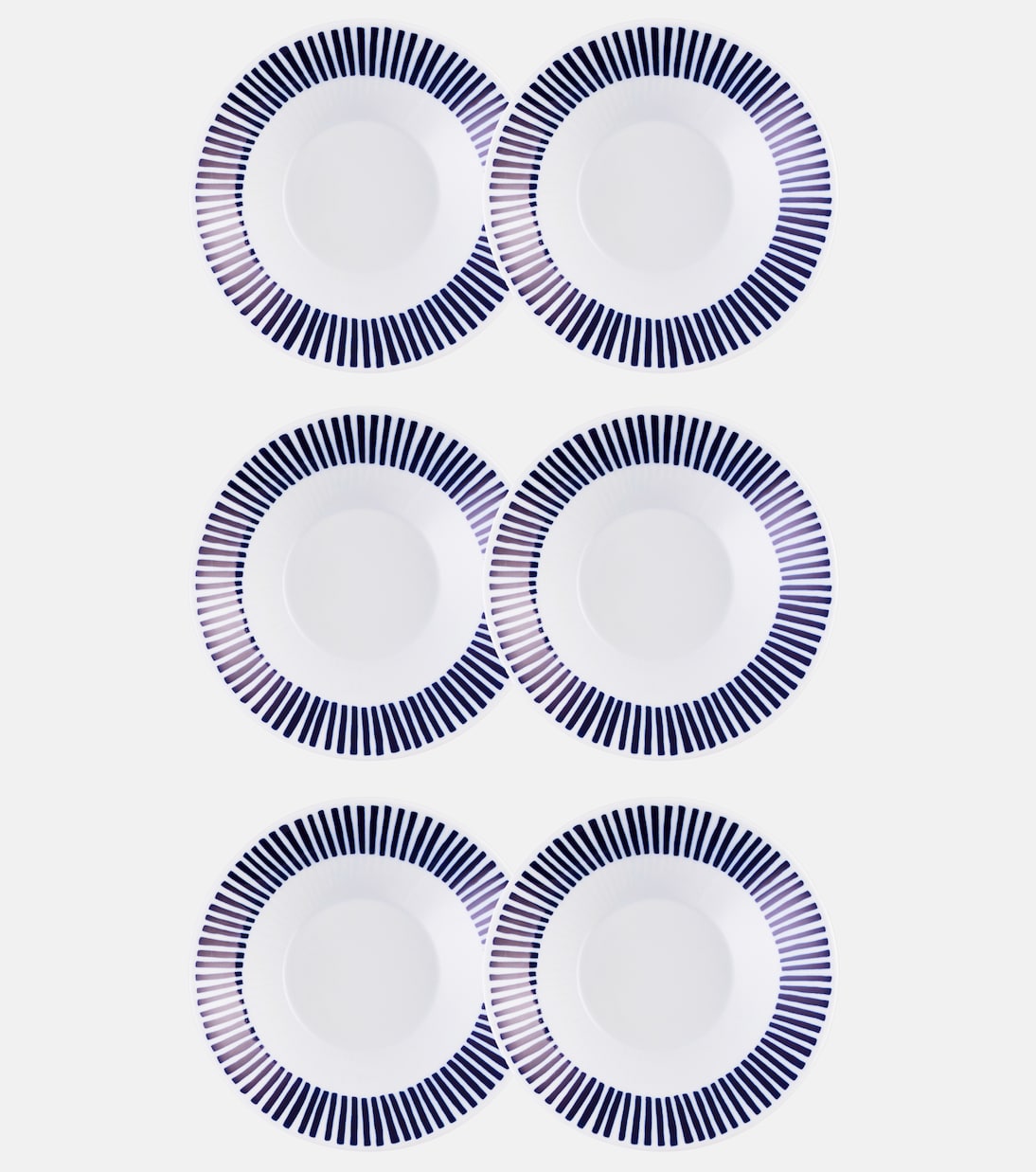 Ladeira set of 6 deep plates | Sargadelos