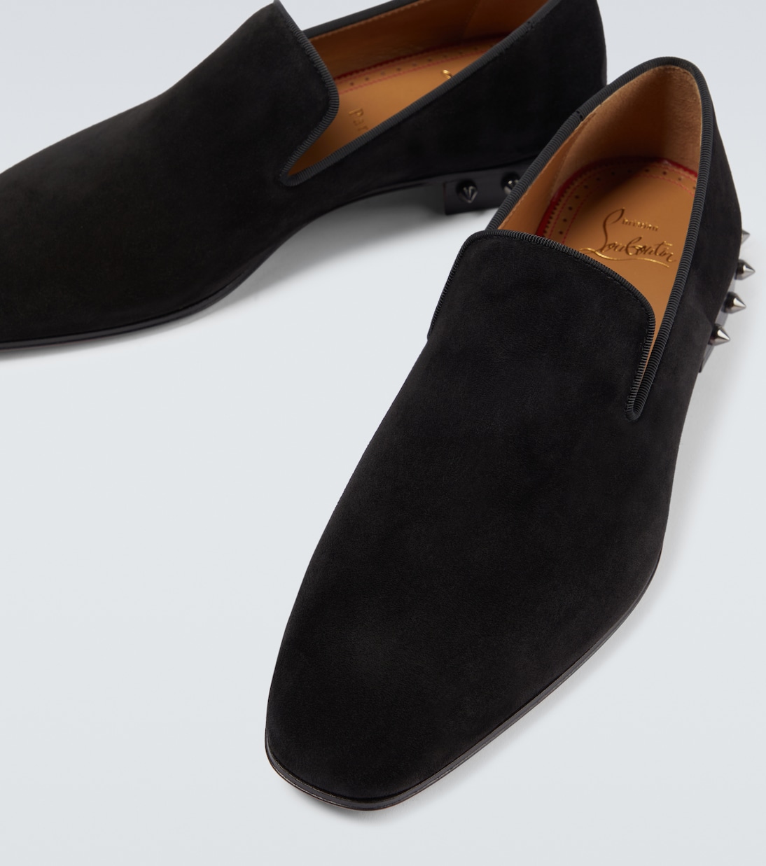 Marquees spiked suede loafers | Christian Louboutin