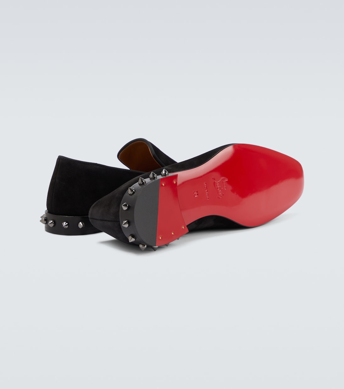 Marquees spiked suede loafers | Christian Louboutin