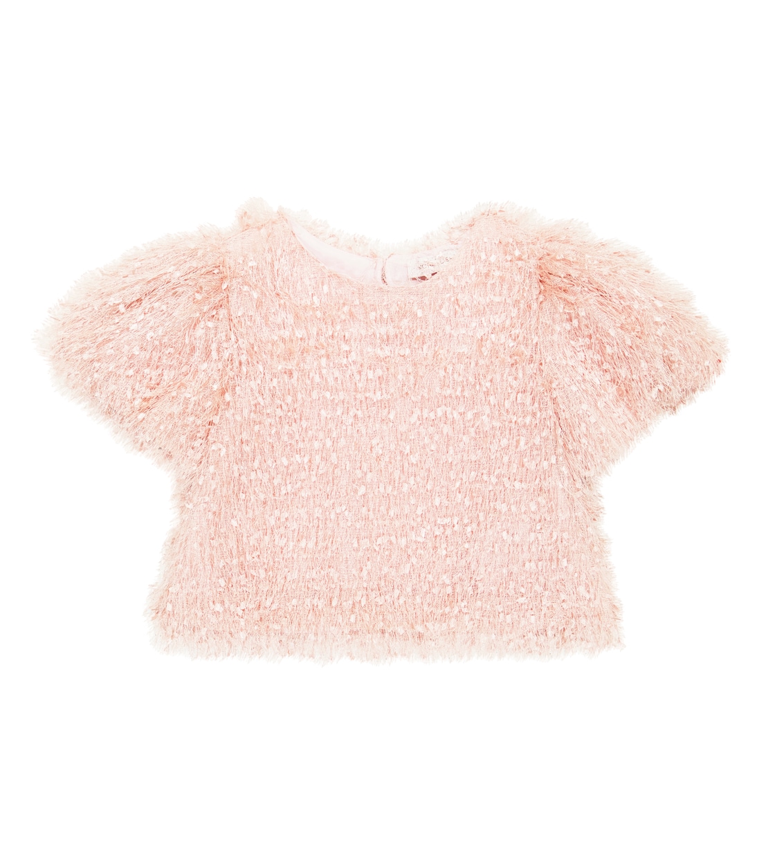 Fringed crop top | Monnalisa