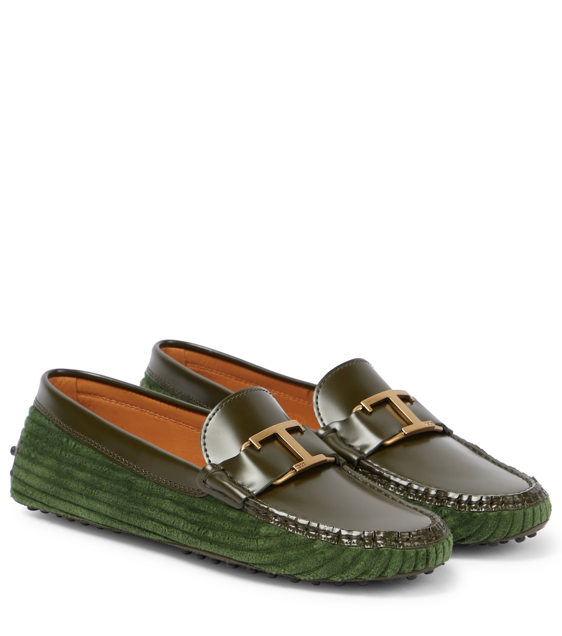 Mokassins Gommino aus Leder und Samt | Tod's
