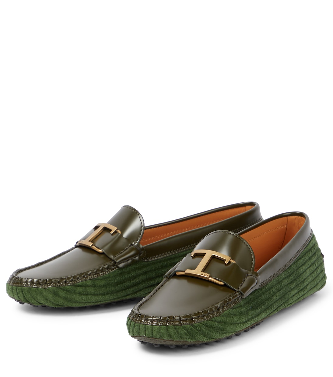 Mokassins Gommino aus Leder und Samt | Tod's