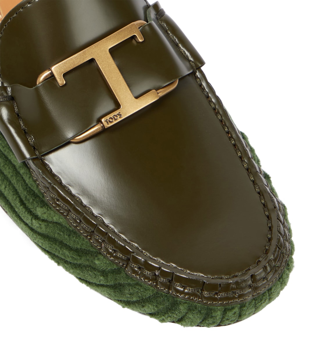 Mokassins Gommino aus Leder und Samt | Tod's