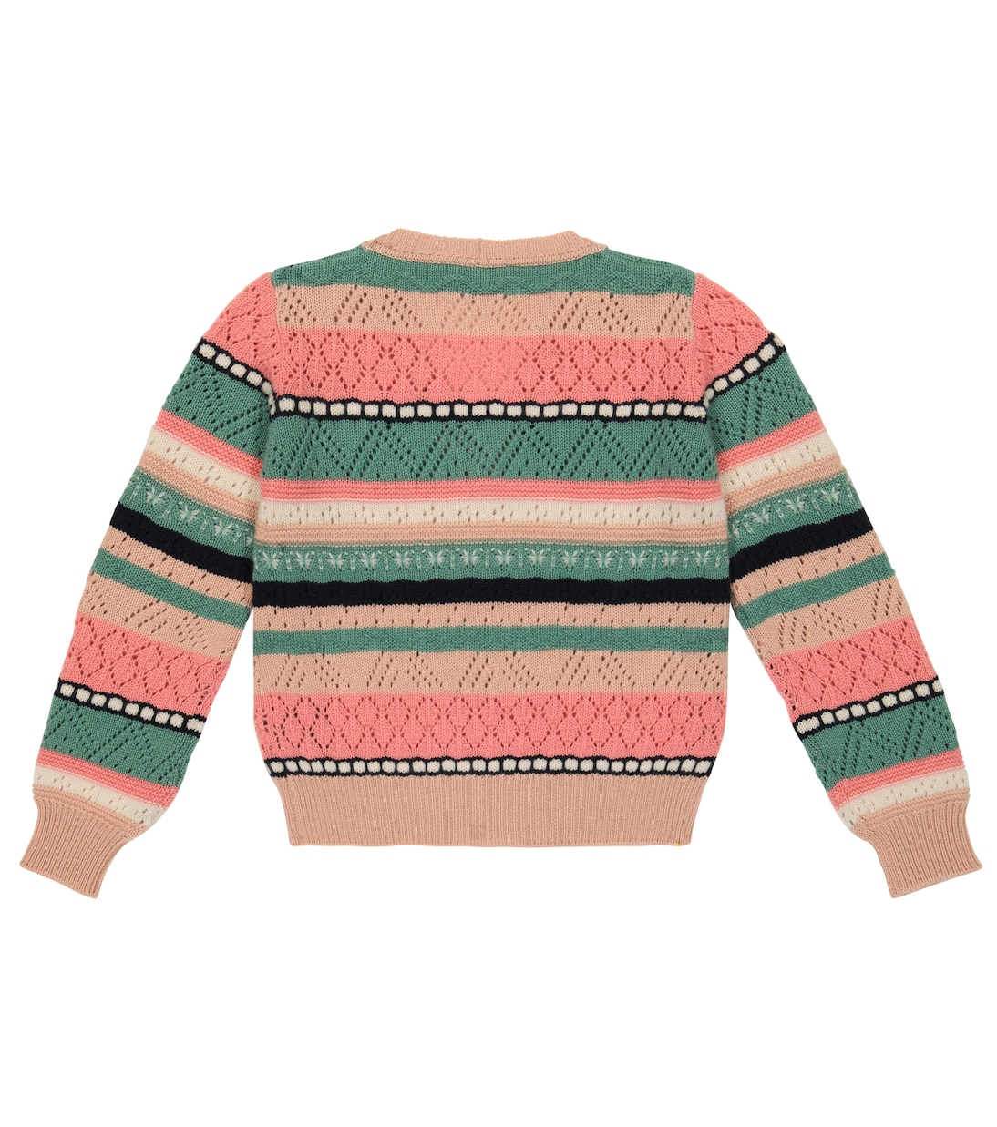 Pointelle-knit cashmere cardigan | Loro Piana Kids