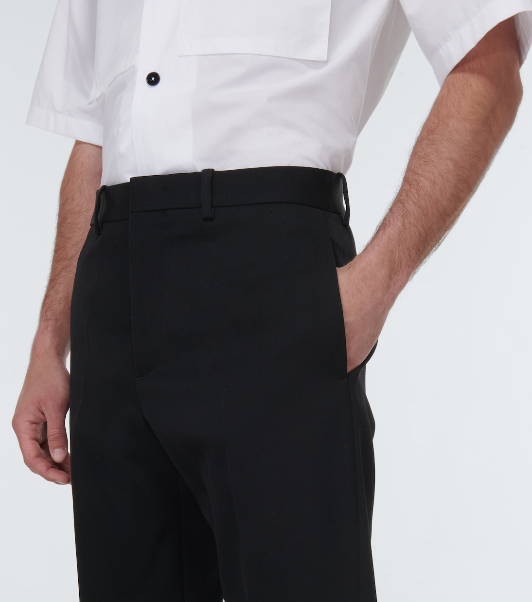 Pantalones slim de lana | Jil Sander